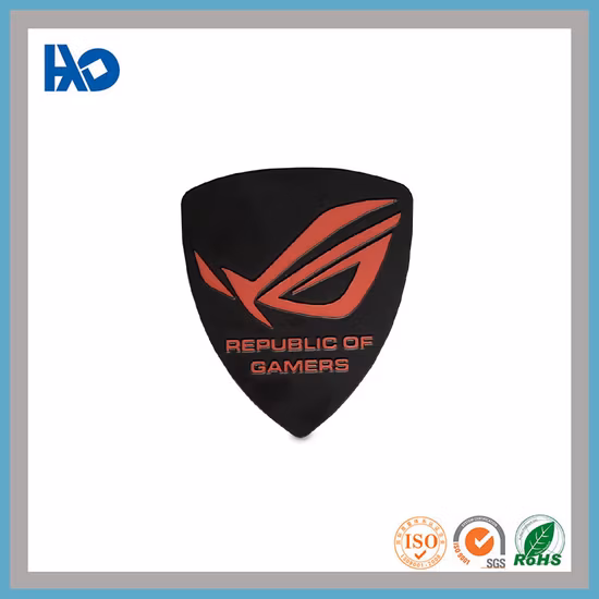 Окрашенный на заказ логотип, глянцевая металлическая бирка, алюминиевый логотип, самоклеющийся печатный значок