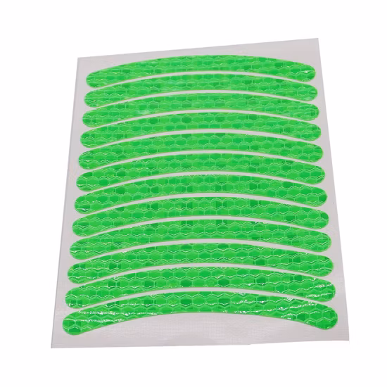 12 шт. красочная светящаяся светоотражающая наклейка на ступицу колеса автомобиля для всех автомобилей, грузовиков, велосипедов