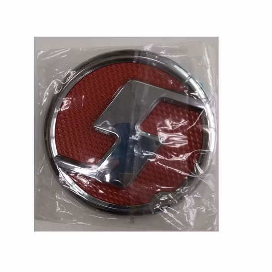 Дизайн хромированные автомобильные логотипы шильдики с плоским письмом матовый OEM 3D эмблема значок