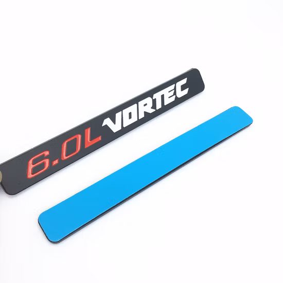 Логотип клиента оптовой продажи на заводе 6.0L Vortec Значки Эмблемы ABS 3D Fit 1500 2500HD 3500HD Новый