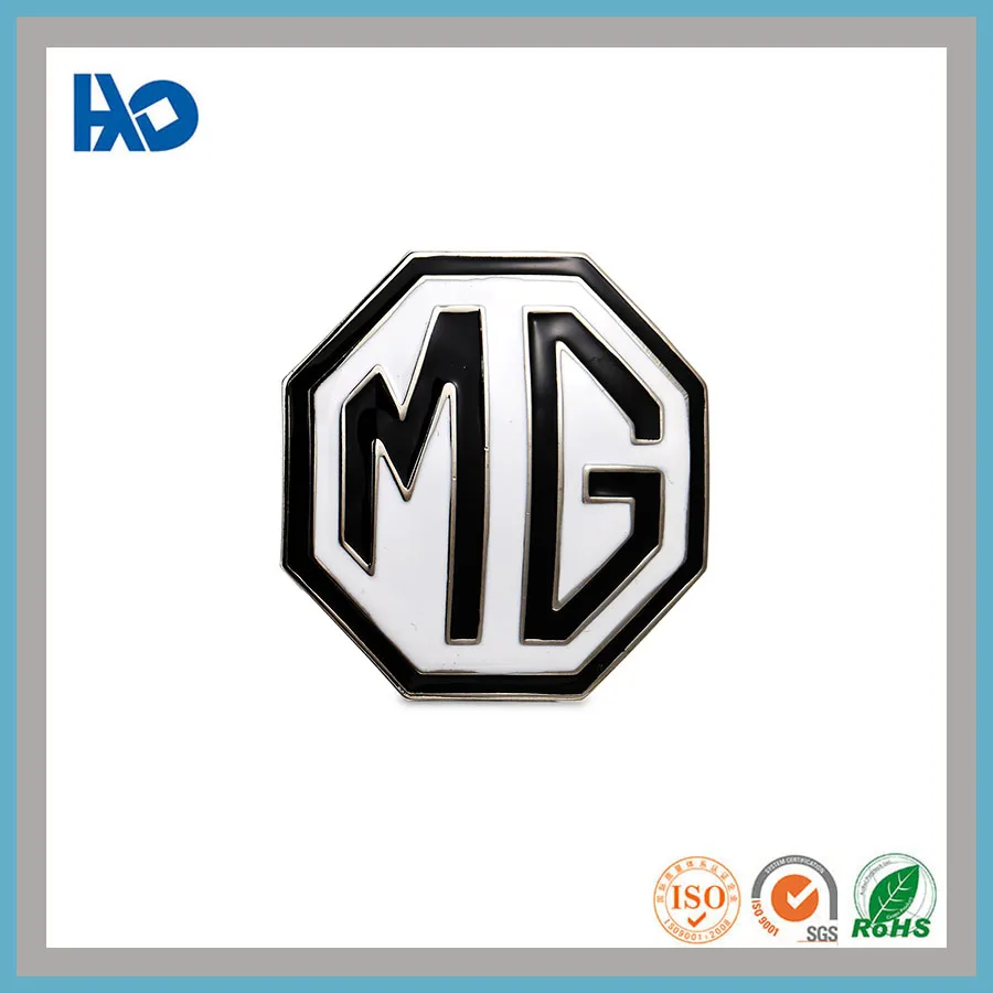 Высококачественный изготовленный на заказ 3D анодированный логотип ABS